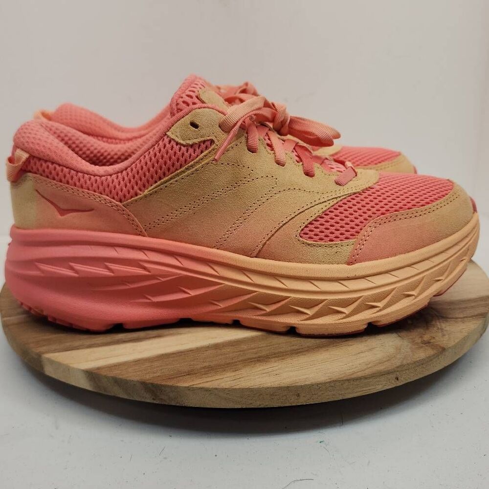 Hoka Vibrant Bloom Bondi L Cantaloupe Women's Size 11.5